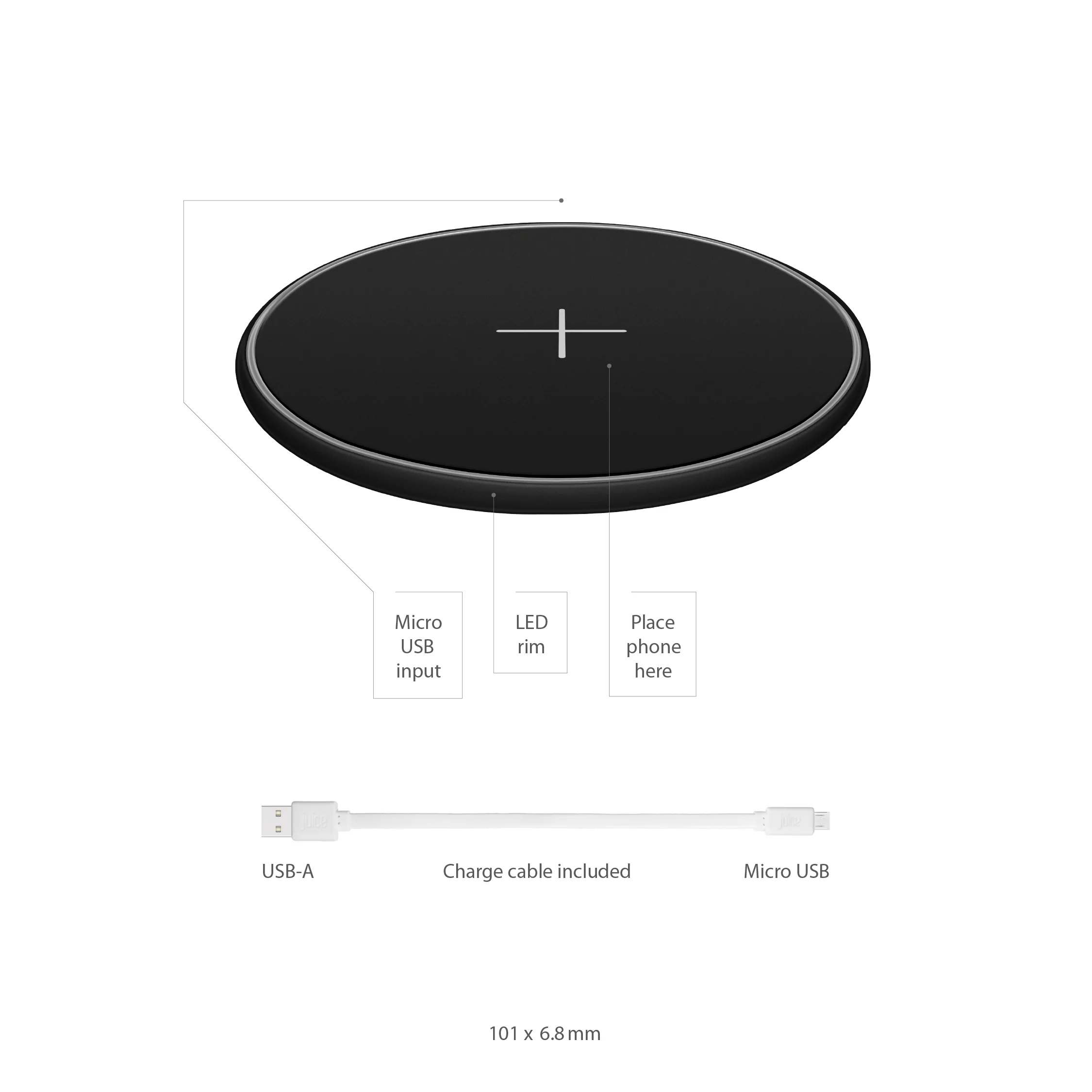 Juice 10W Wireless Charging Pad - Image 6