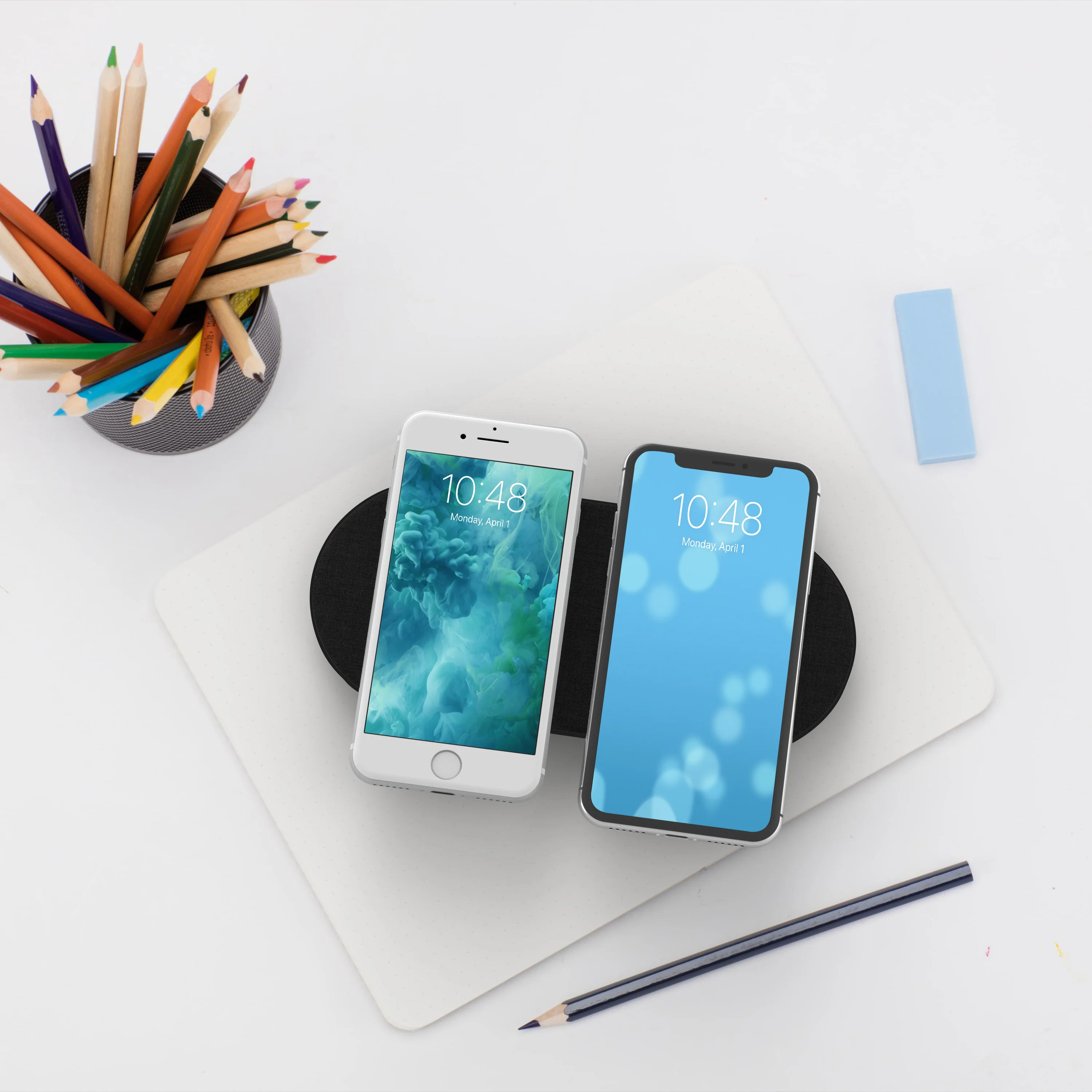 Juice 20W Duo Wireless Charging Pad – Black - Image 3