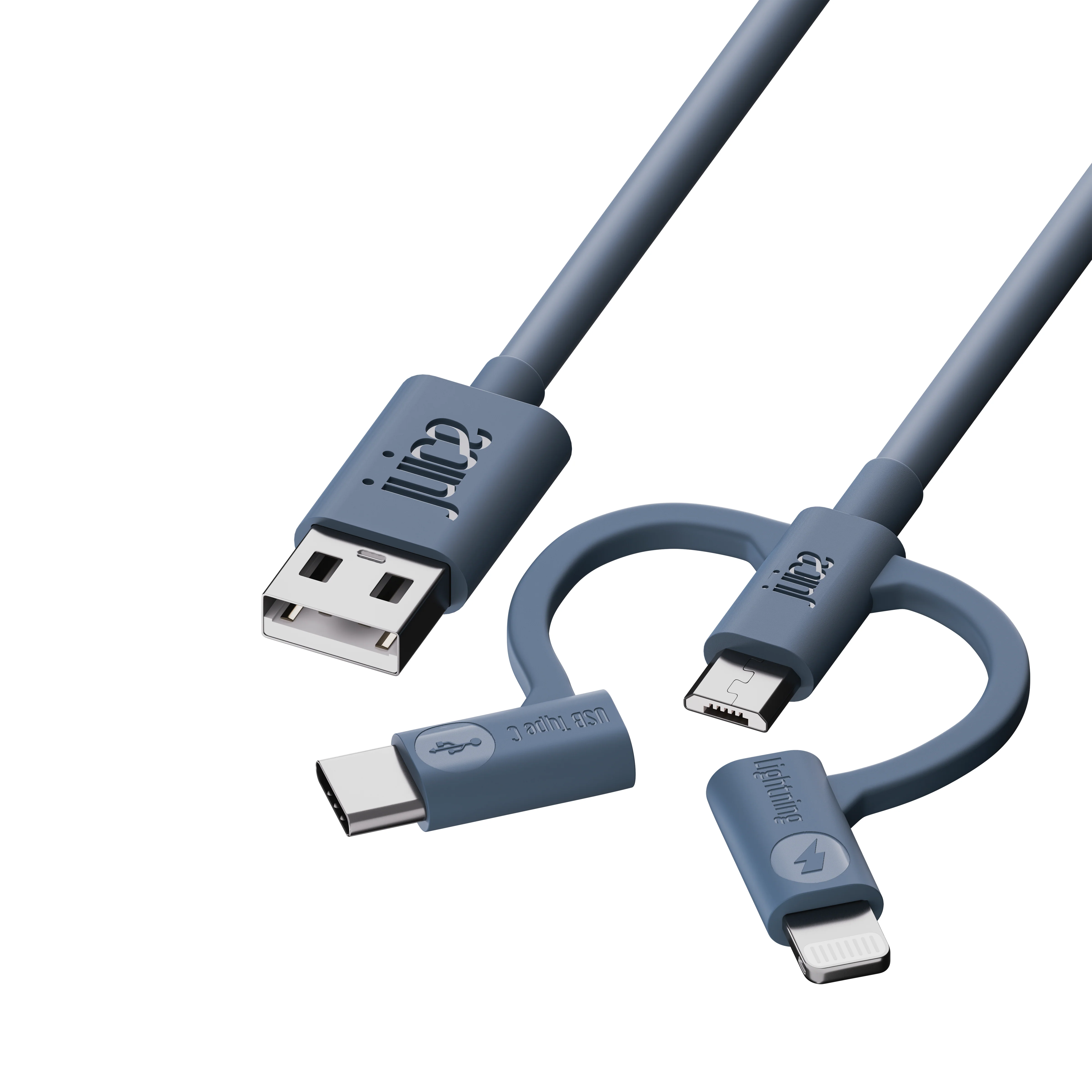 Juice 3 in 1 Charging Cable 1m - Image 4