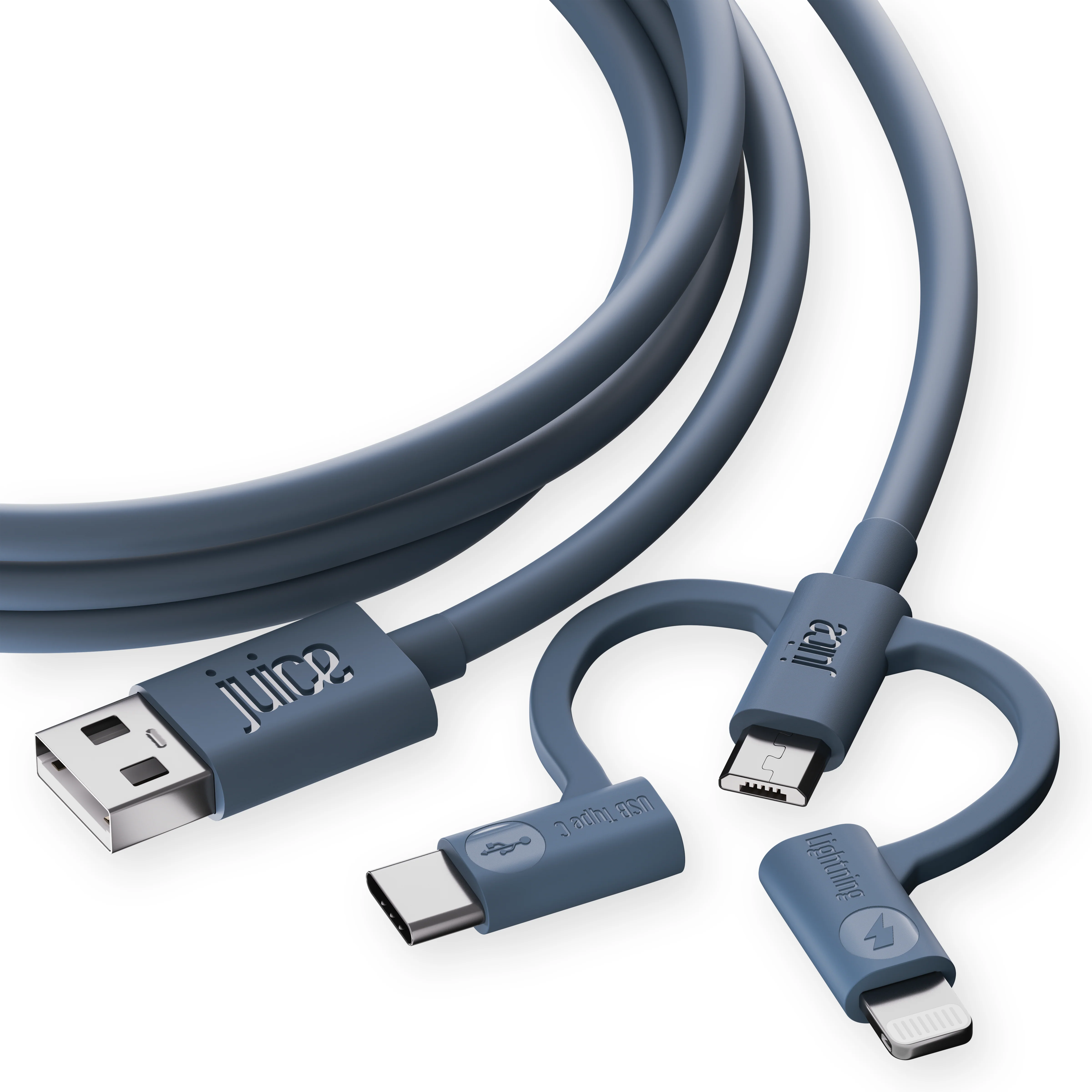 Juice 3 in 1 Charging Cable 1m - Image 5