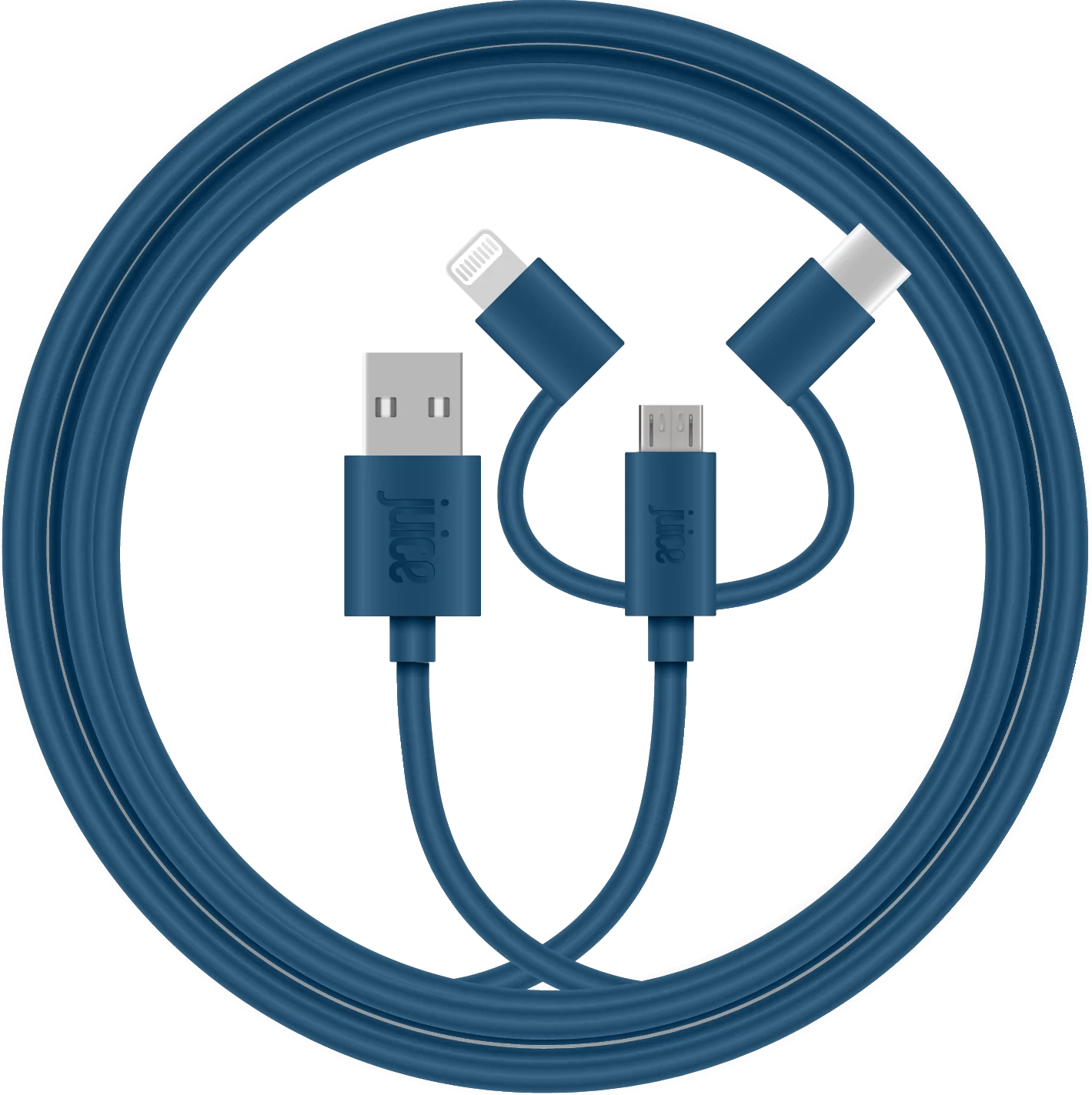 Juice 3 in 1 Charging Cable 1m - Image 6