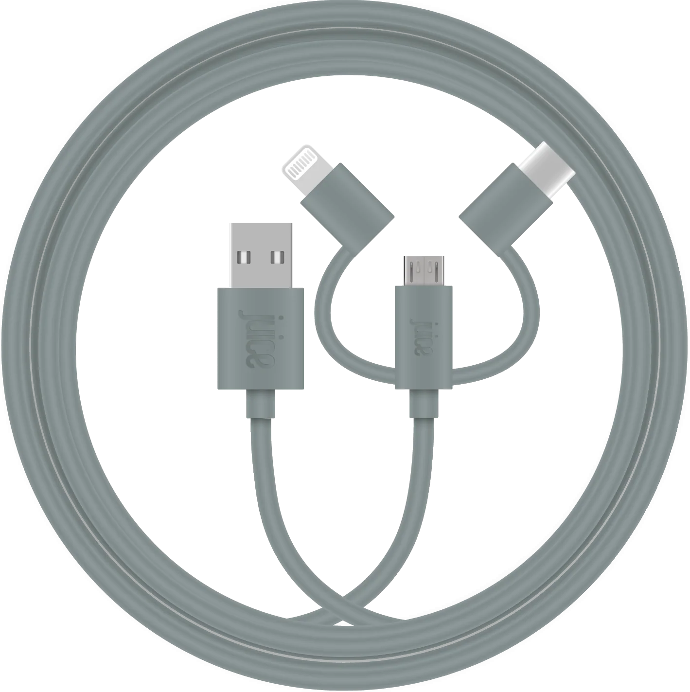 Juice 3 in 1 Charging Cable 1m - Image 3