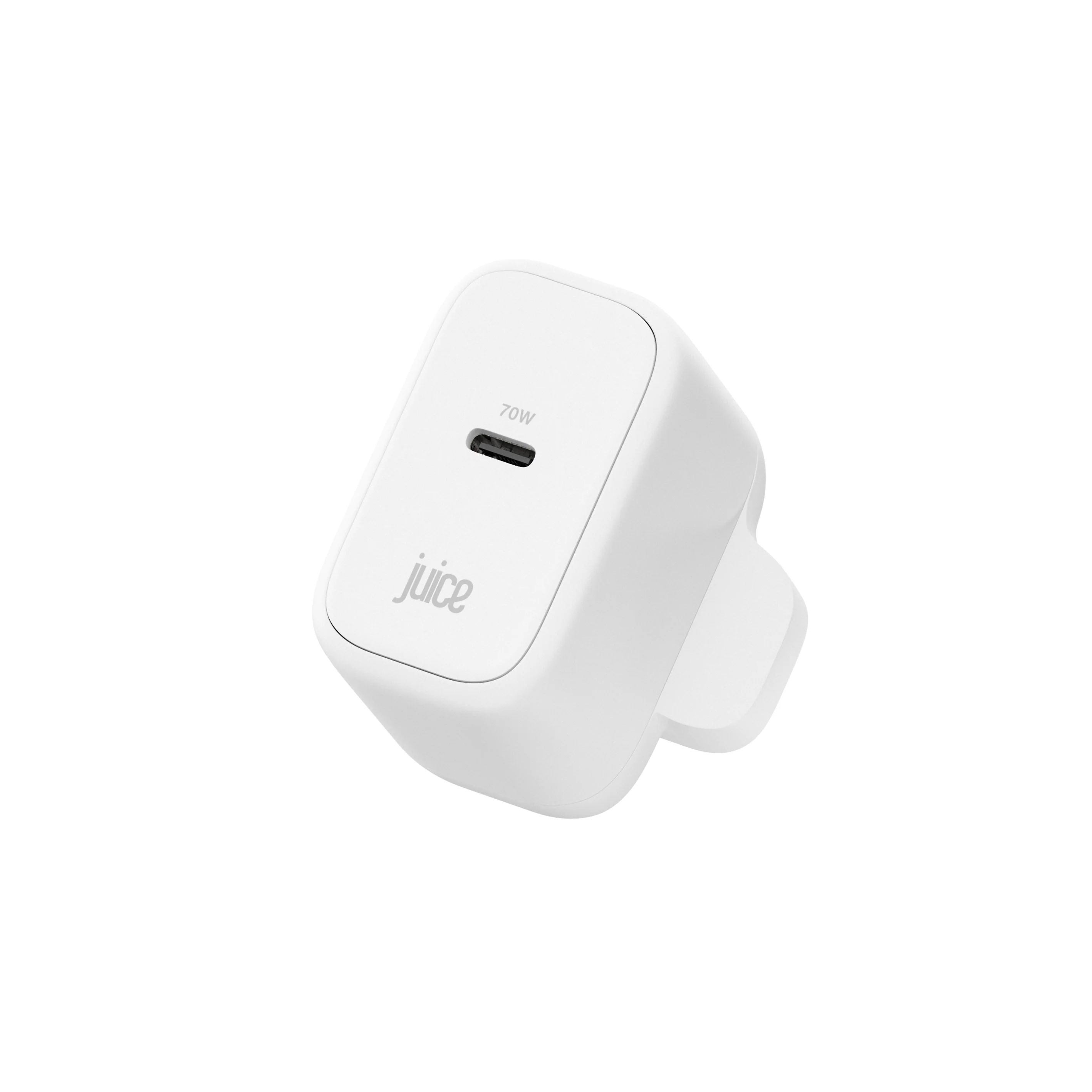 Juice 70W USB-C Fast Charger Plug with 2m Cable – GaN Power for MacBook, Laptop & Phone - Image 3