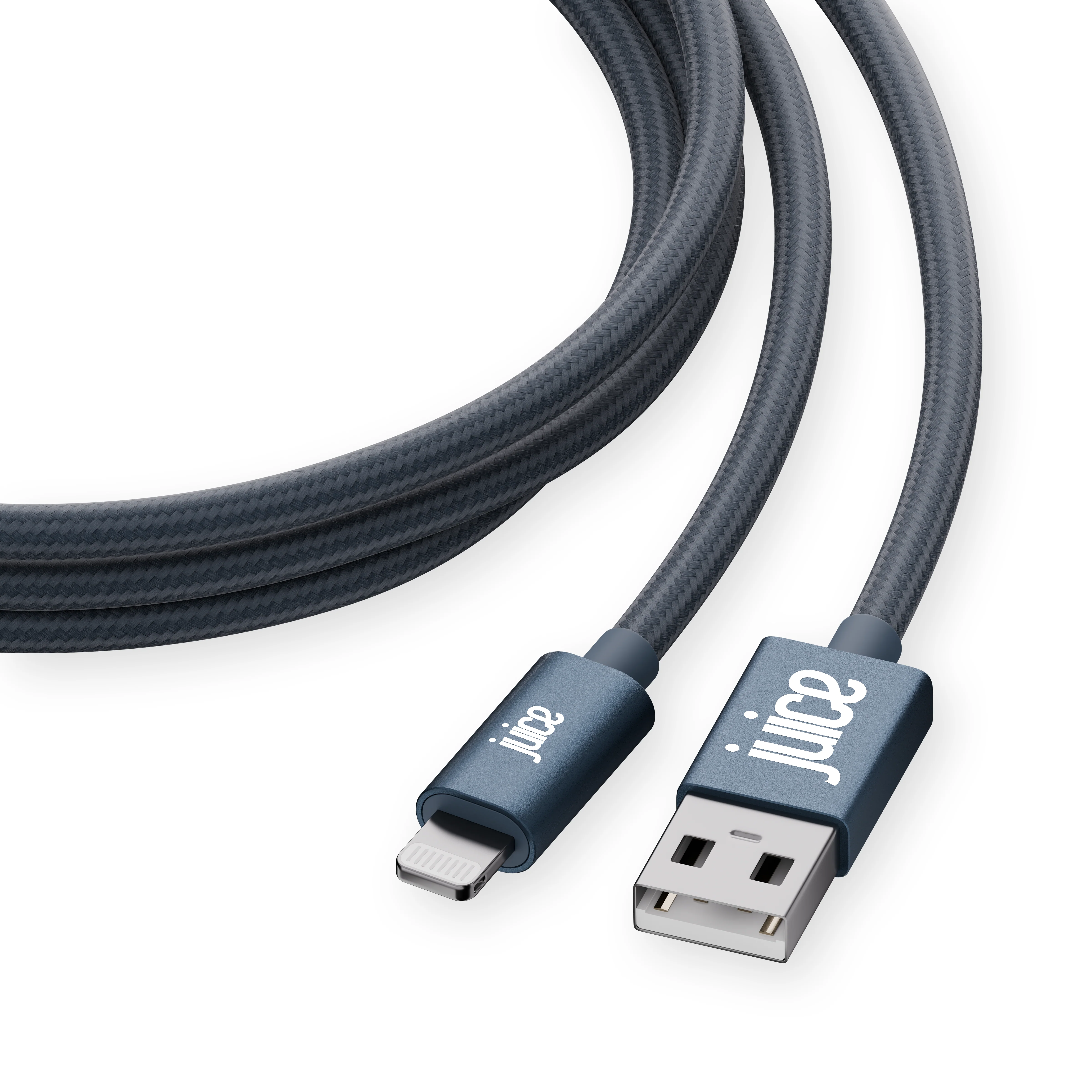 Juice Apple Lightning Braided Charging Cable 1m - Image 4
