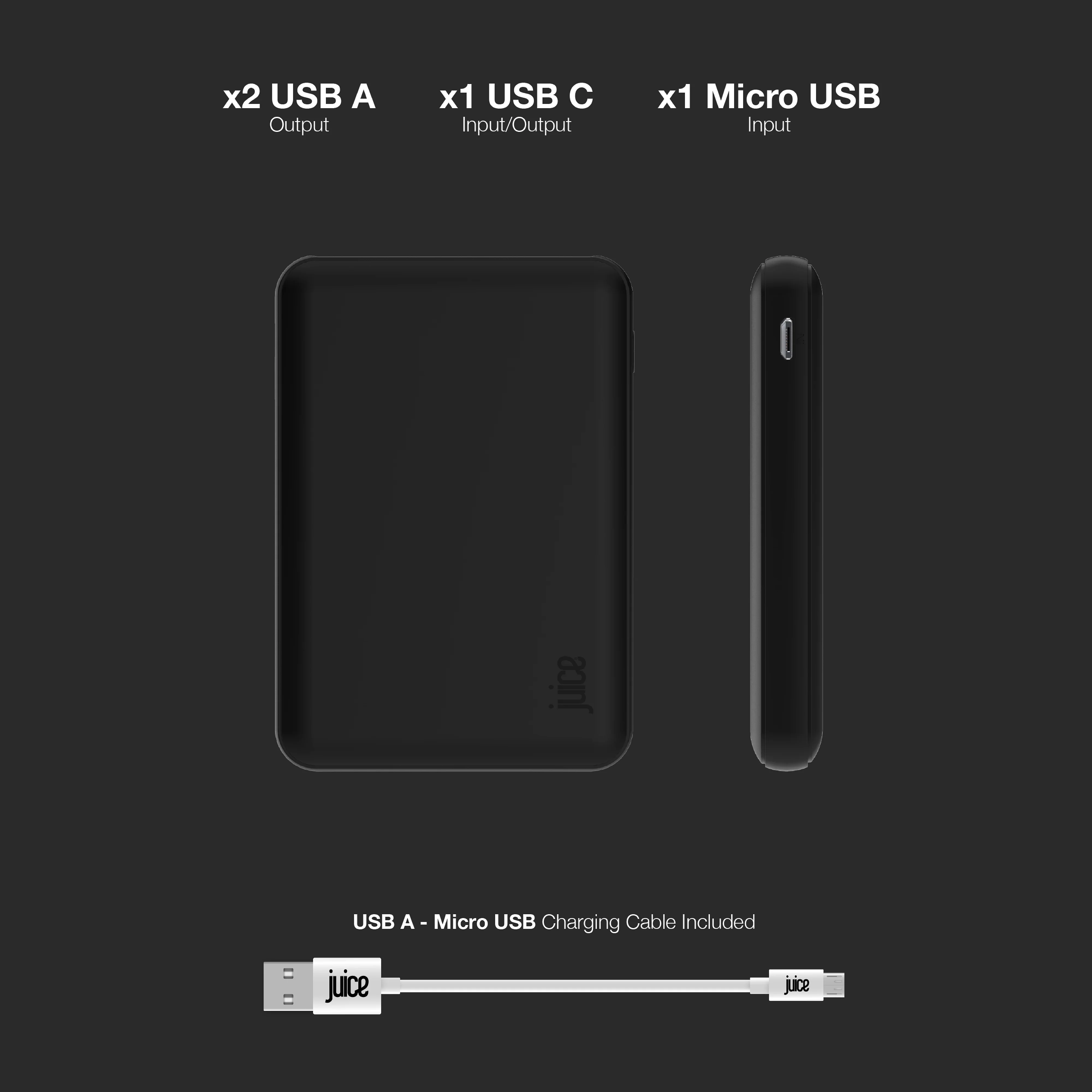 Juice ECO 1 Charge Power Bank – 4,000mAh - Image 4