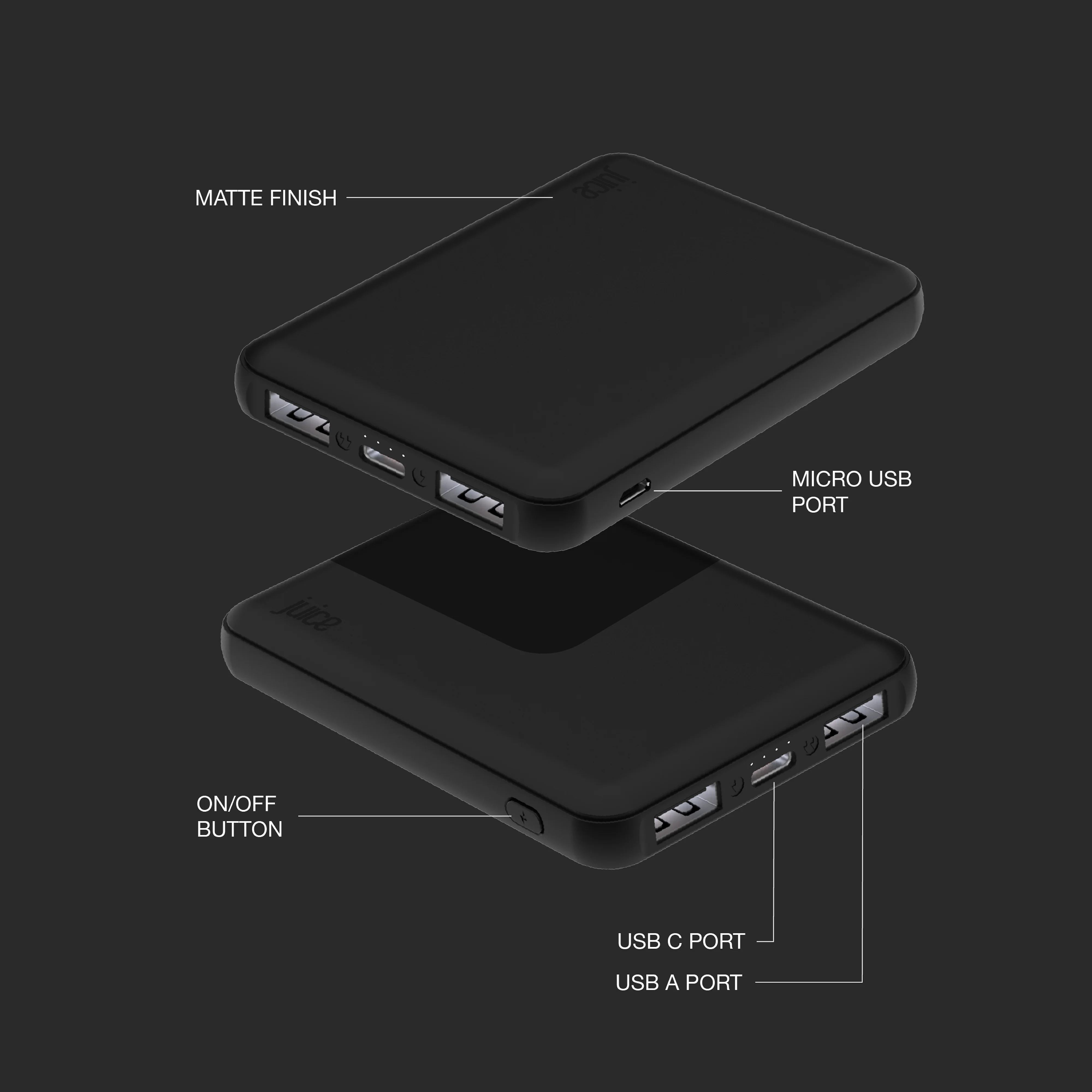 Juice ECO 1 Charge Power Bank – 4,000mAh - Image 5