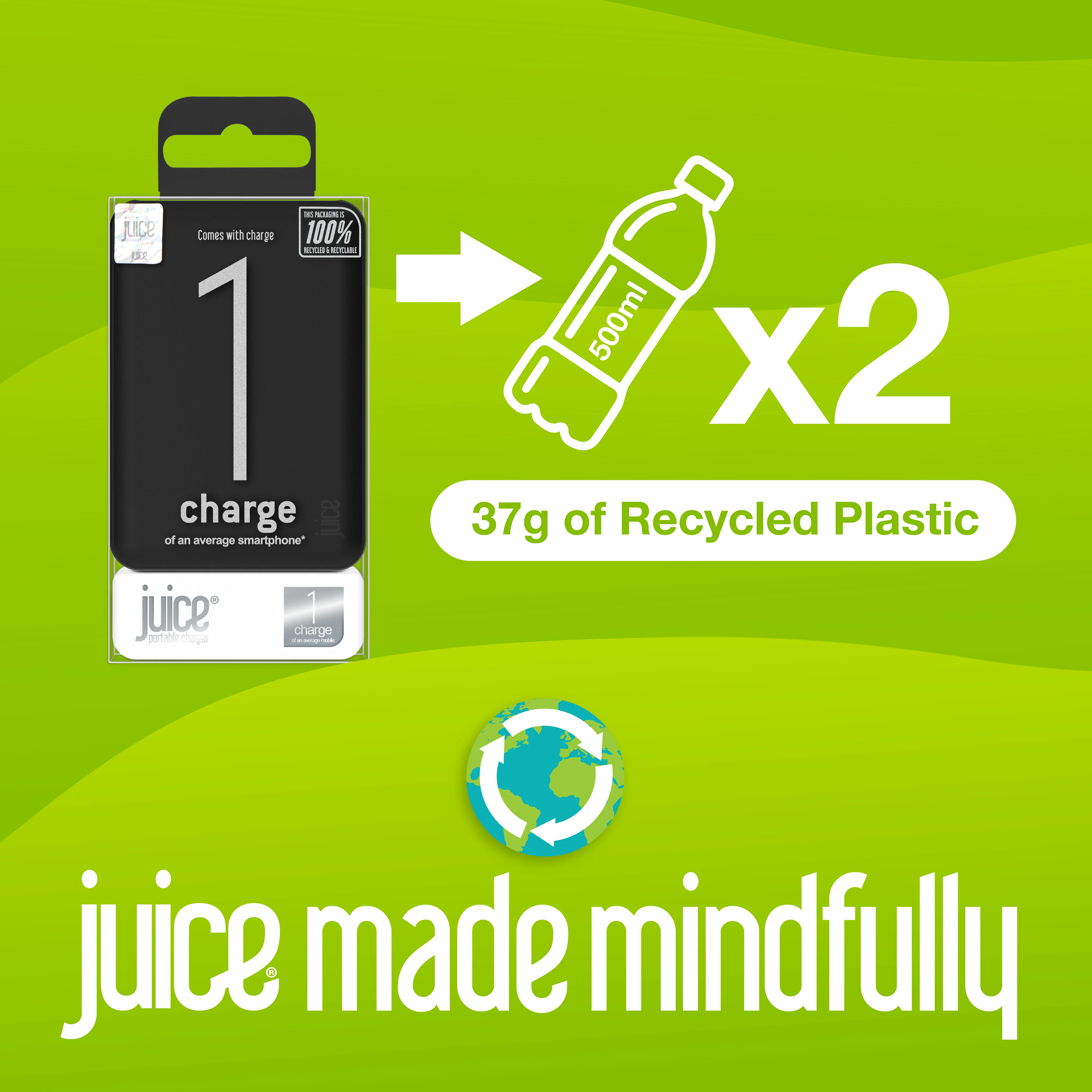 Juice ECO 1 Charge Power Bank – 4,000mAh - Image 7