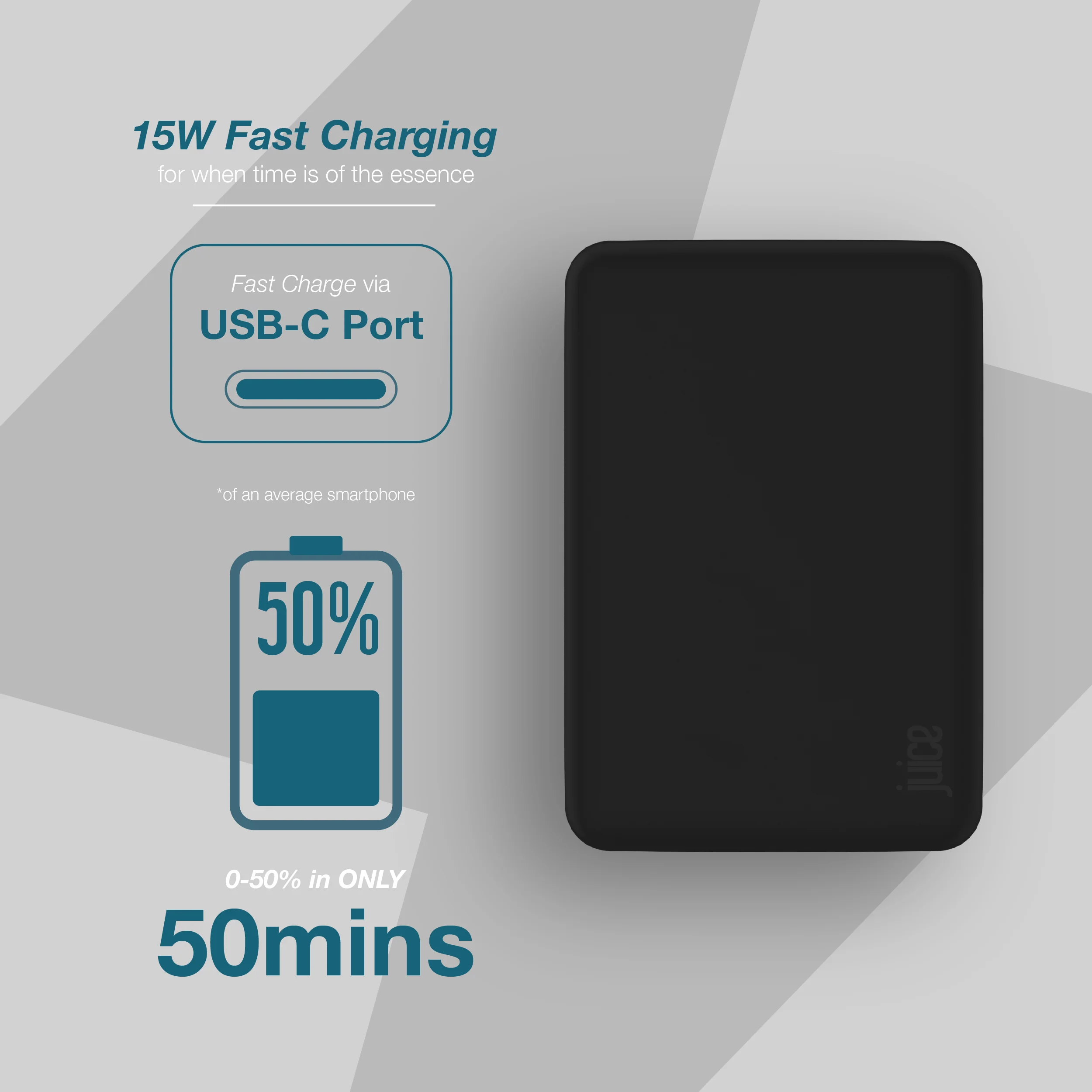 Juice ECO 3 Charge Power Bank – 10,000mAh - Image 3