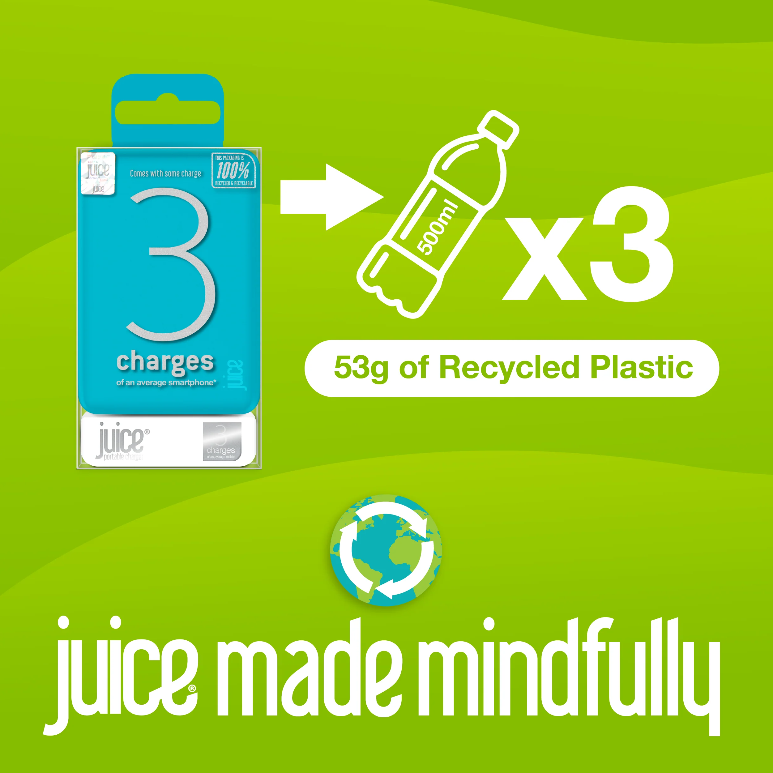 Juice ECO 3 Charge Power Bank – 10,000mAh - Image 43