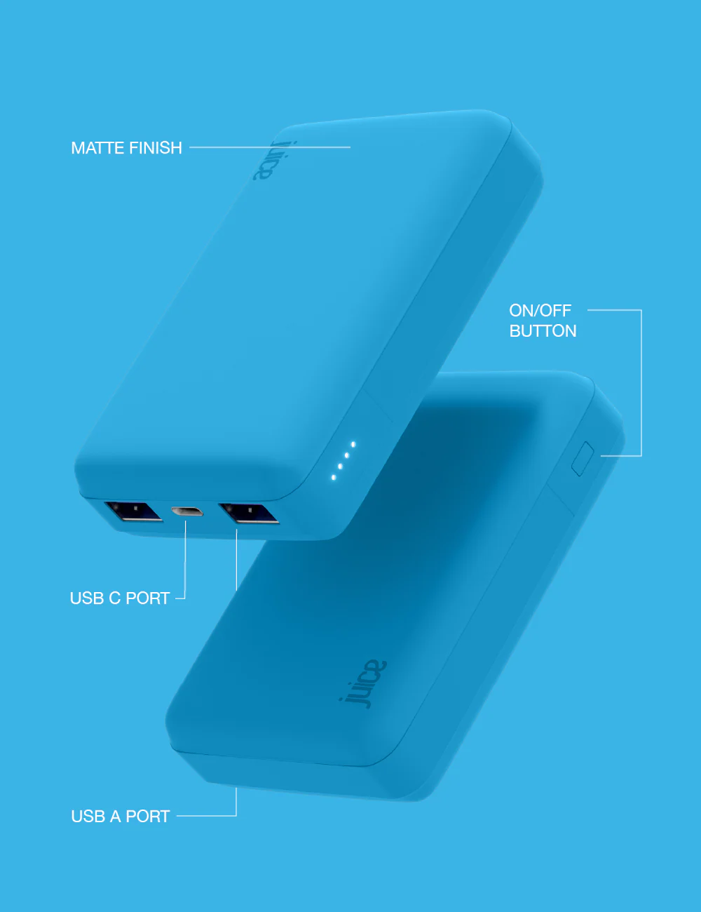 Juice ECO 4 Charge Power Bank – 12,000mAh - Image 14