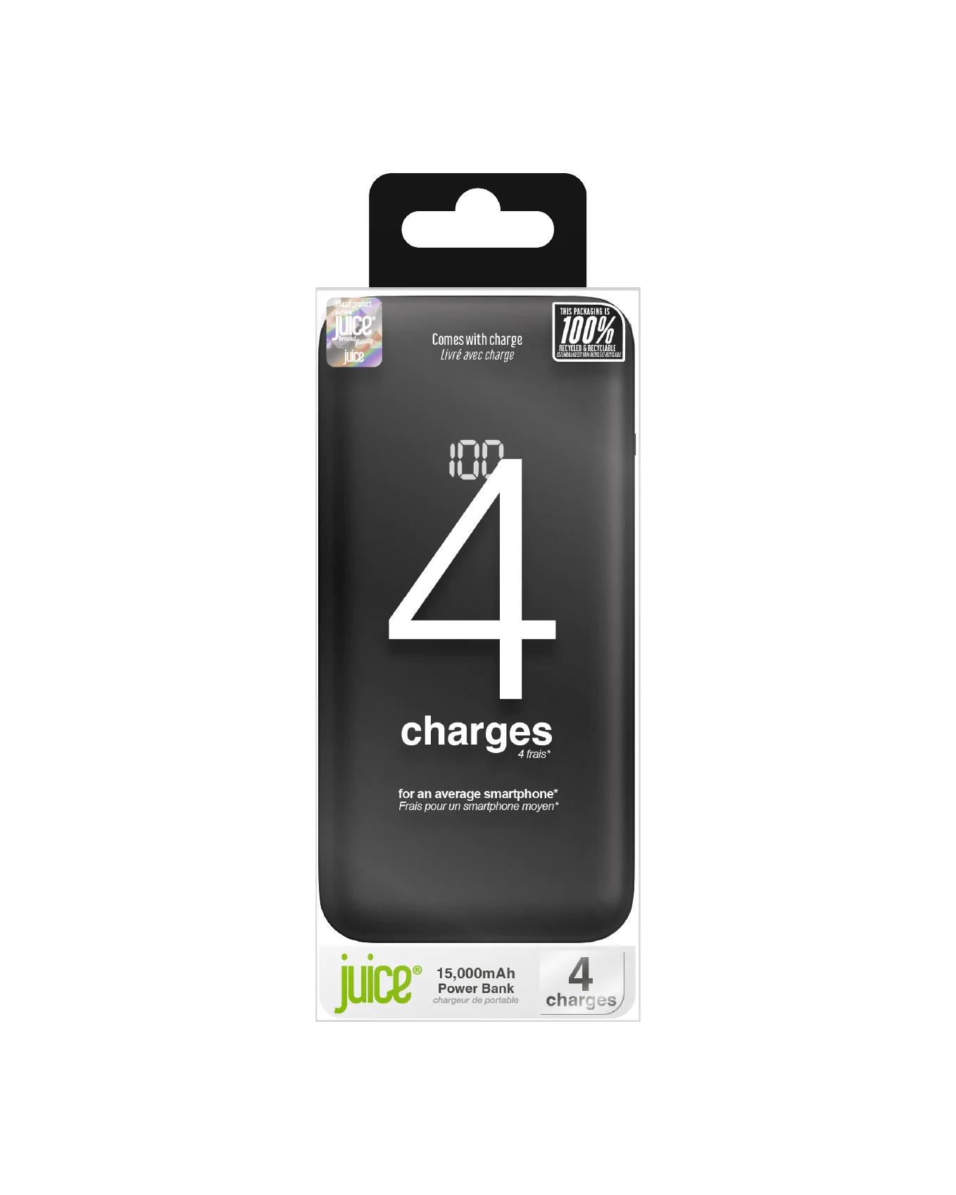 Juice Integrated 4 Charge Power Bank – 16,000mAh - Image 4