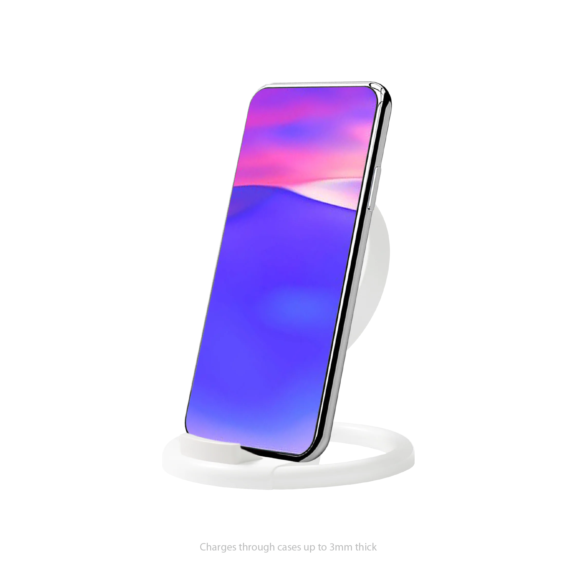 Juice Kickstand 5W Wireless Charger - White - Image 3