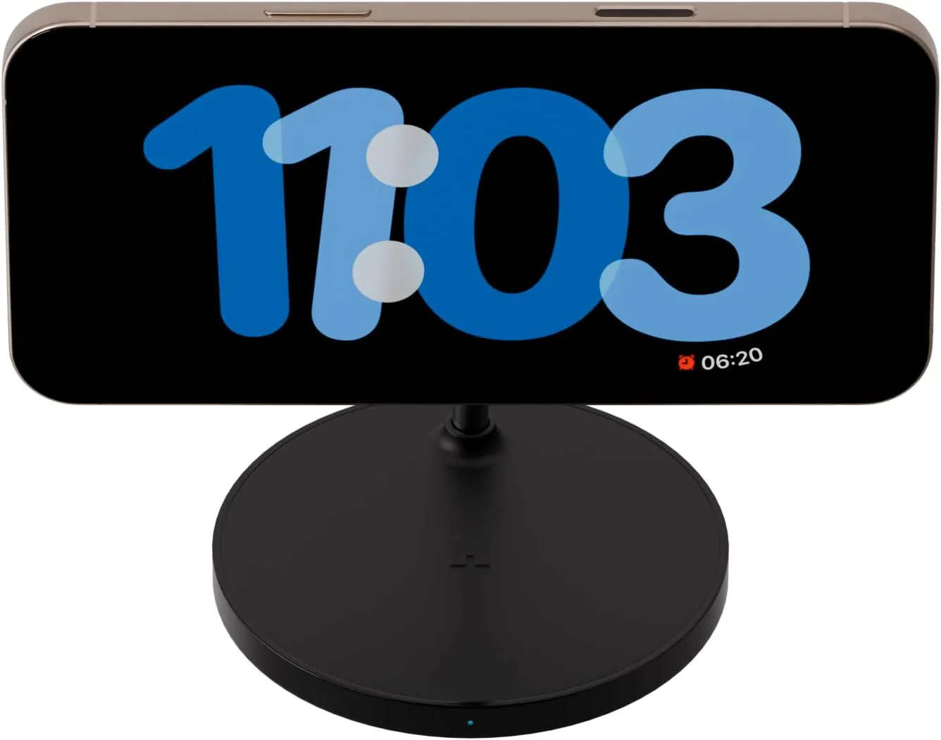 Juice MagTec Night Stand 2-in-1 Wireless Charger - Black - Image 5