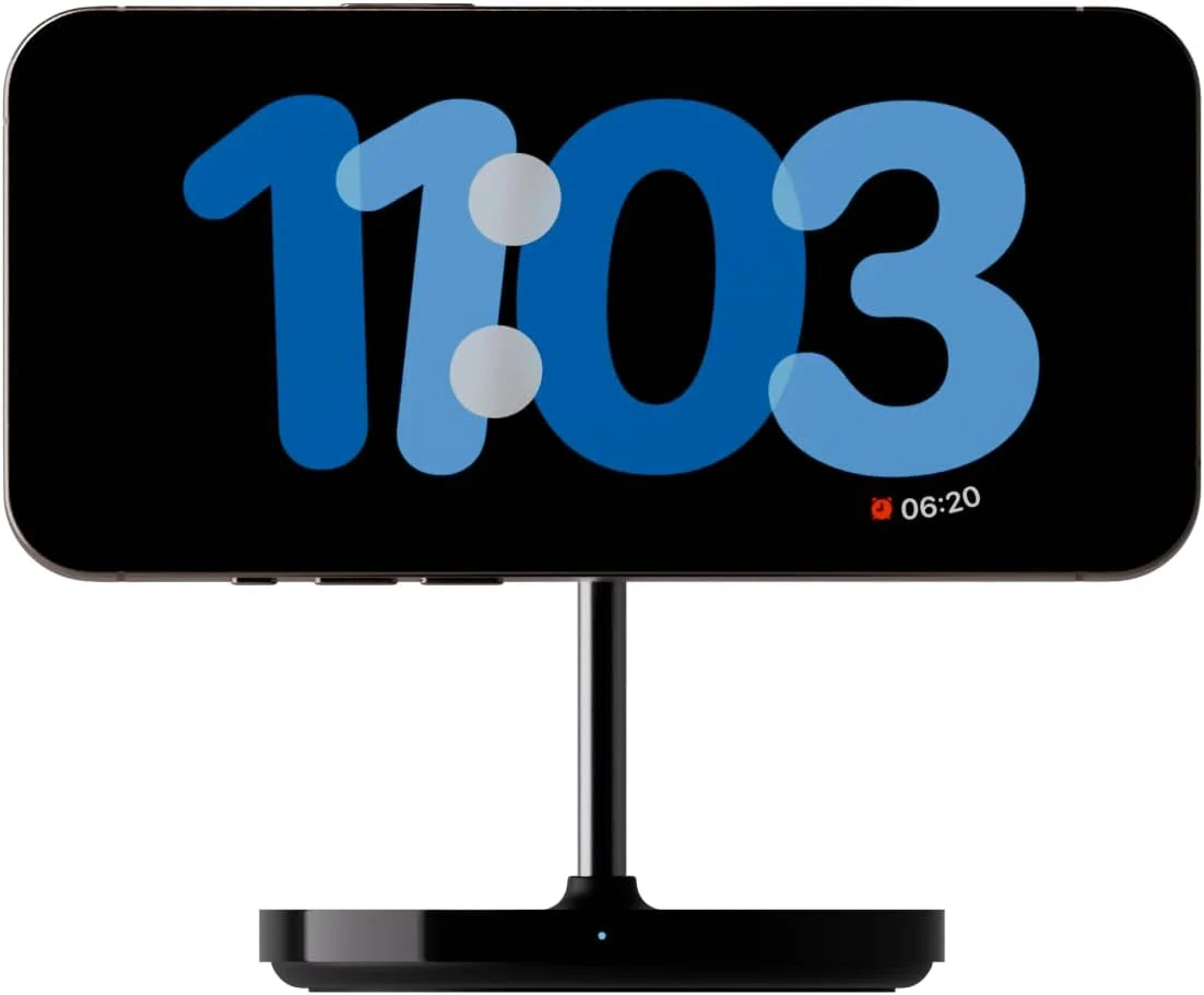 Juice MagTec Night Stand 2-in-1 Wireless Charger - Black - Image 6