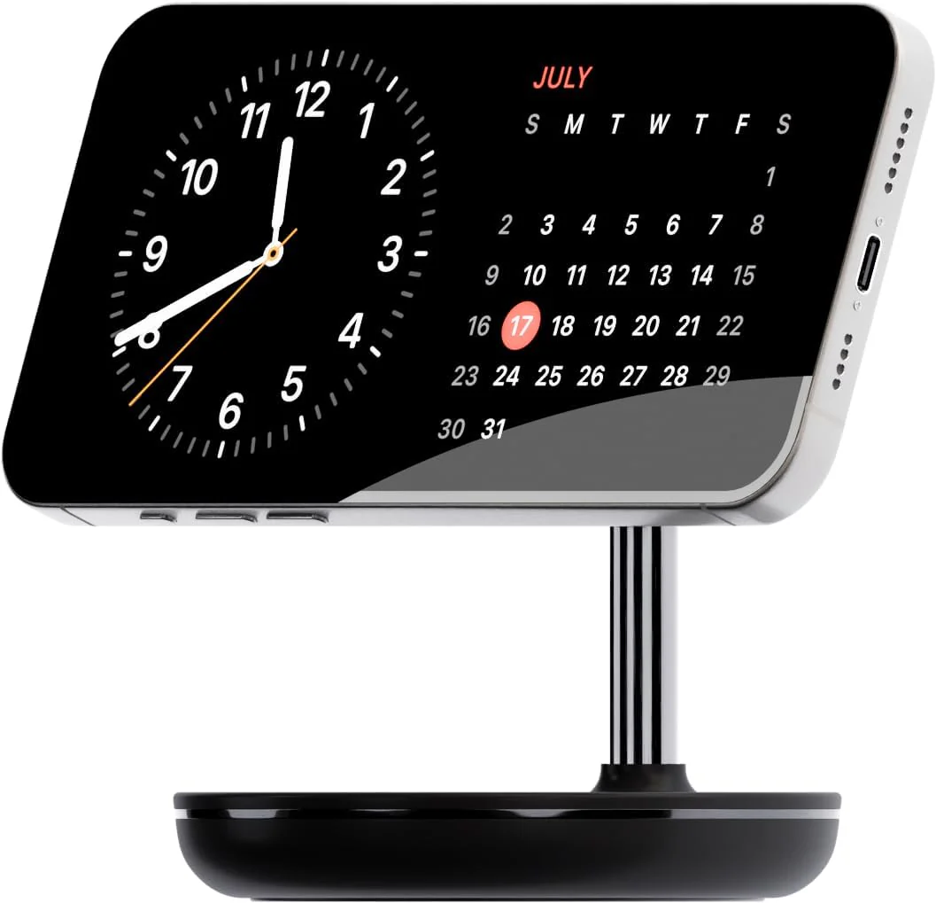 Juice MagTec Night Stand 2-in-1 Wireless Charger - Black - Image 8