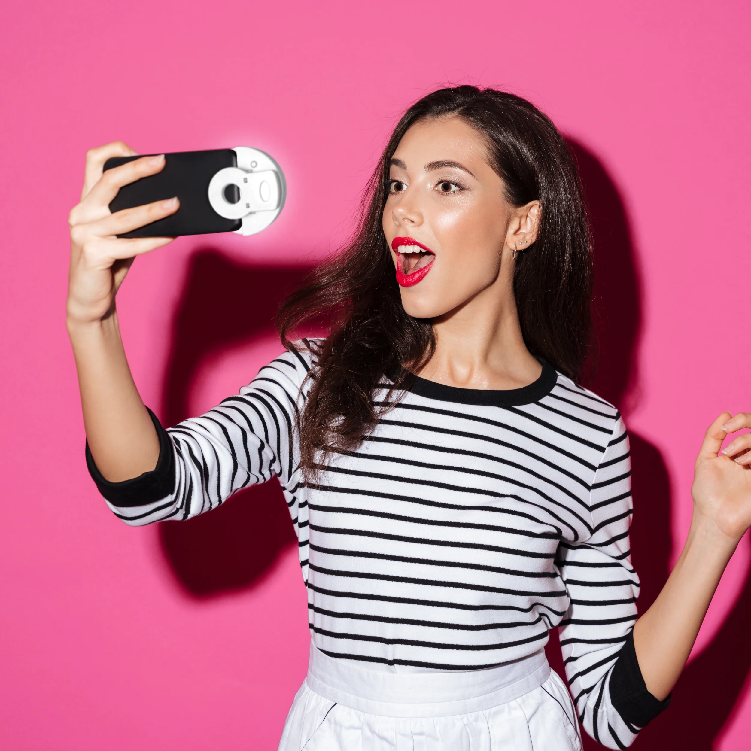 Juice Social Clip-On Selfie Ring Light - Image 7