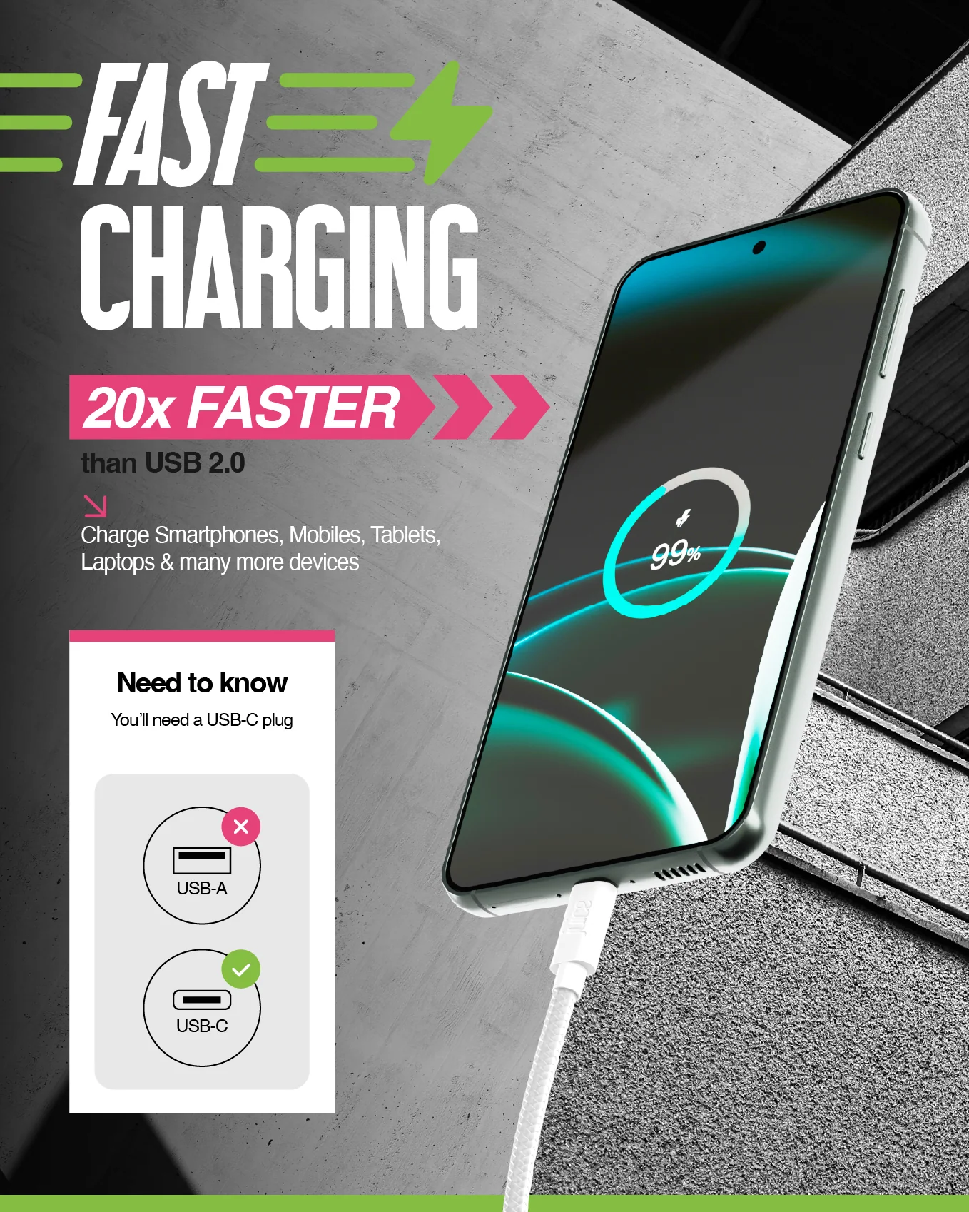 Juice USB Type-C Charging Cable 2m - Image 8