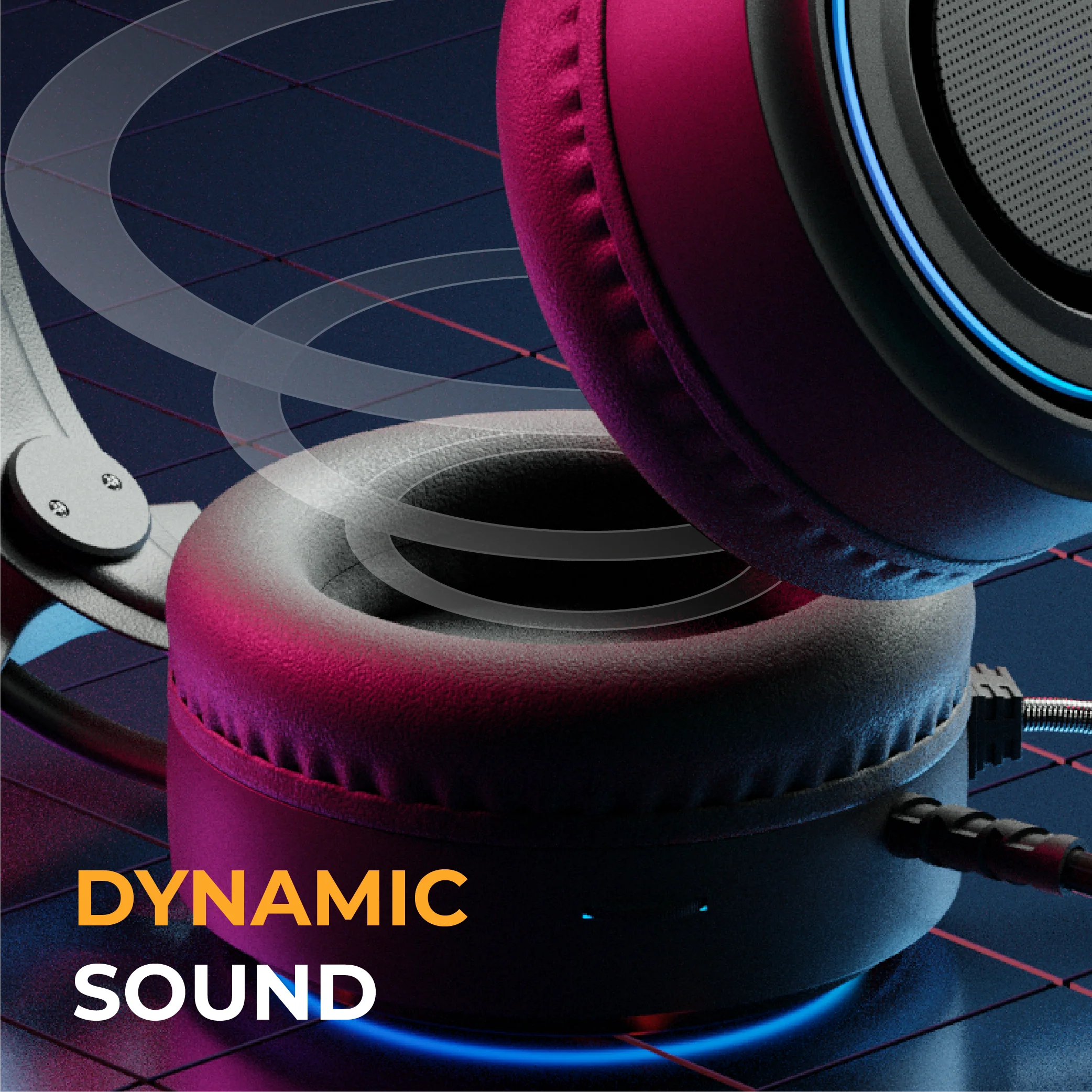 Power Gaming EMP Chopper Headset - Black - Image 4